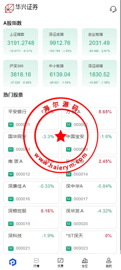A股系统/Java股票系统/新股申购/大宗交易/股票交易系统